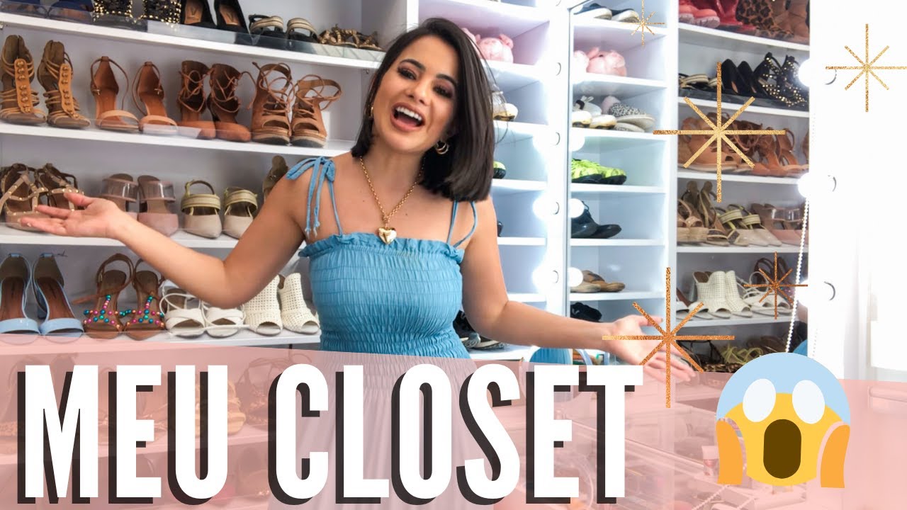 TOUR PELO MEU CLOSET | Thamara Geysa #THaEmCasa