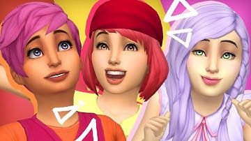 The Sims 4 CUTIE MARK CRUSADERS Create A Sim // My Little Pony