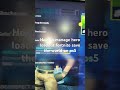 How to manage hero loadout fortnite save the world on ps5