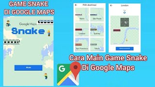 Cara Memainkan Game Snake Di Google Maps (Game Tersembunyi Di google Maps) screenshot 5