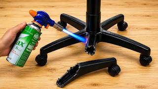 Don't Throw Away a Broken Plastic Chair! Here's a Simple and Secure Repair Method!