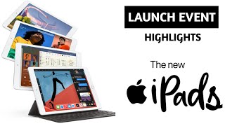 Apple iPad 8th Gen \& iPad Air launch event in 9 minutes