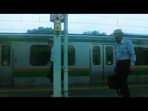 JR深谷駅2番線発車メロディー（車内から撮影）