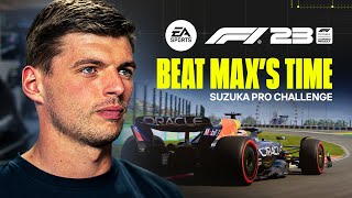 F1® 23 | Take on Max Verstappen’s Lap Time at Suzuka | Pro Challenge by EA SPORTS F1 504,052 views 7 months ago 1 minute, 58 seconds