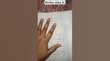 rmlau mba-fc 2023 2nd semester paper-5 ( legal aspects of finance managers)