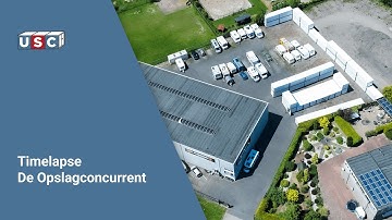 Self Storage location construction, De Opslagconcurrent, Lelystad, timelapse (2021)