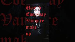 My everyday Vampire make up #goth #vampire #gothmakeuo