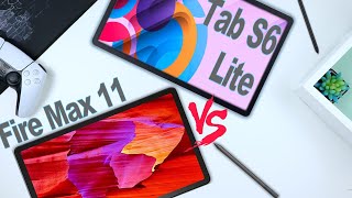 Galaxy Tab S6 Lite vs Amazon Fire Max 11 | Why This is Extremely EASY