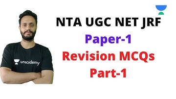 Revision MCQs on Paper-1 Part 1/ NTA UGC NET Exam 2022