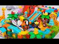 INSANE LEGO Duplo Marble Run 🏁 Rainbow Tracks Madness | Fast High Elevator Race ASMR 💫