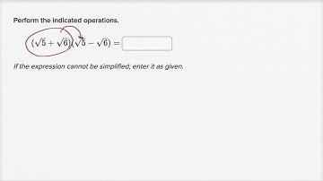 Simplifying more involved radical expressions