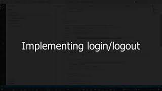 JWT login and logout (client JWT auth step 7)