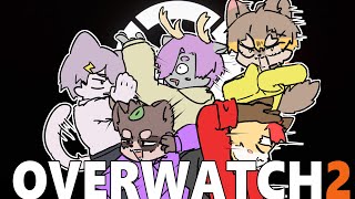 【 OVERWATCH2 】フルパでオーバーウォッチ！！！！！ ／ 朝陽はる 【 ケモノVtuber 】