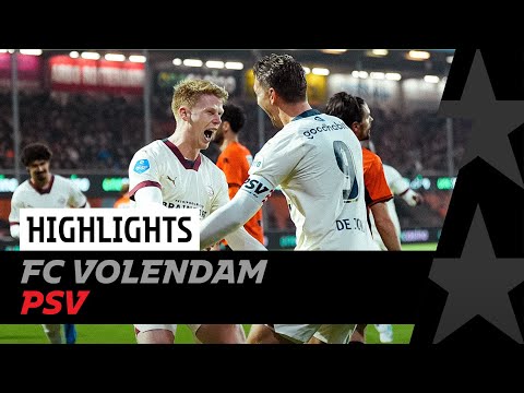 Volendam PSV Goals And Highlights