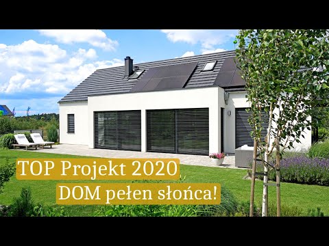 Parterowy DOM MARZEŃ dla rodziny - Duży salon i 3 sypialnie 🏠 Realny koszt budowy domu