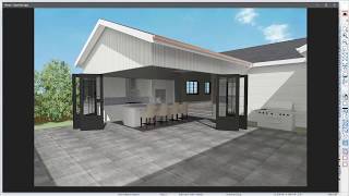 How to Build a Corner Bi-Folding Door System Using Chief Architect