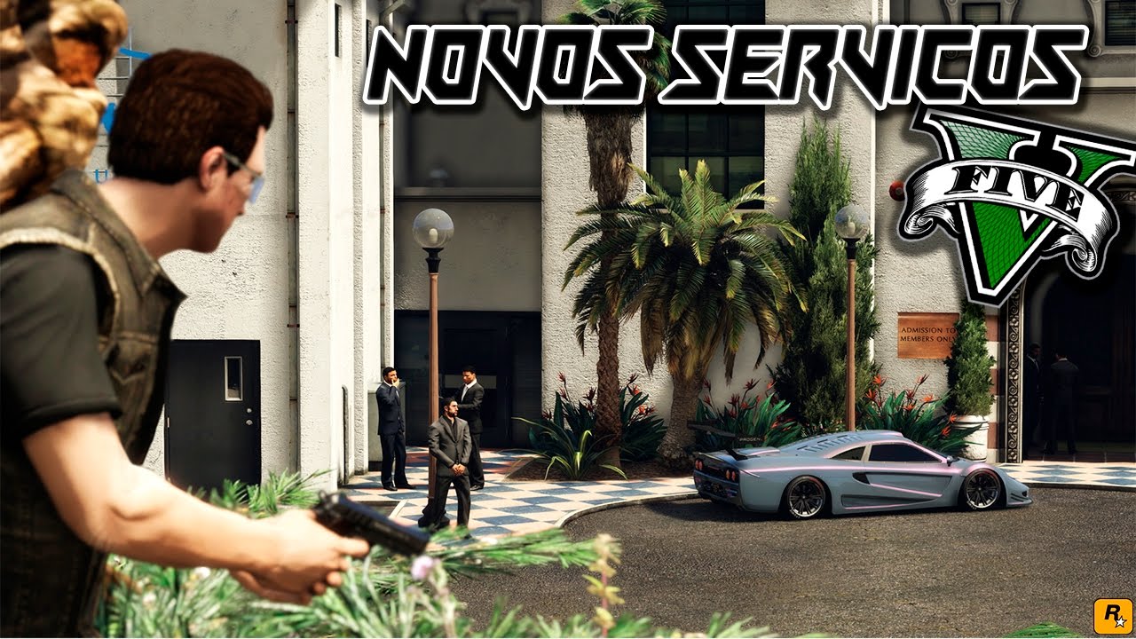 GTA V Online - NOVIDADE DE SERVIÇOS 'SECURESERV' E CONFERINDO A DLC ...