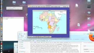 Hypercard Puzzle "Africa" running in emulation Wealth