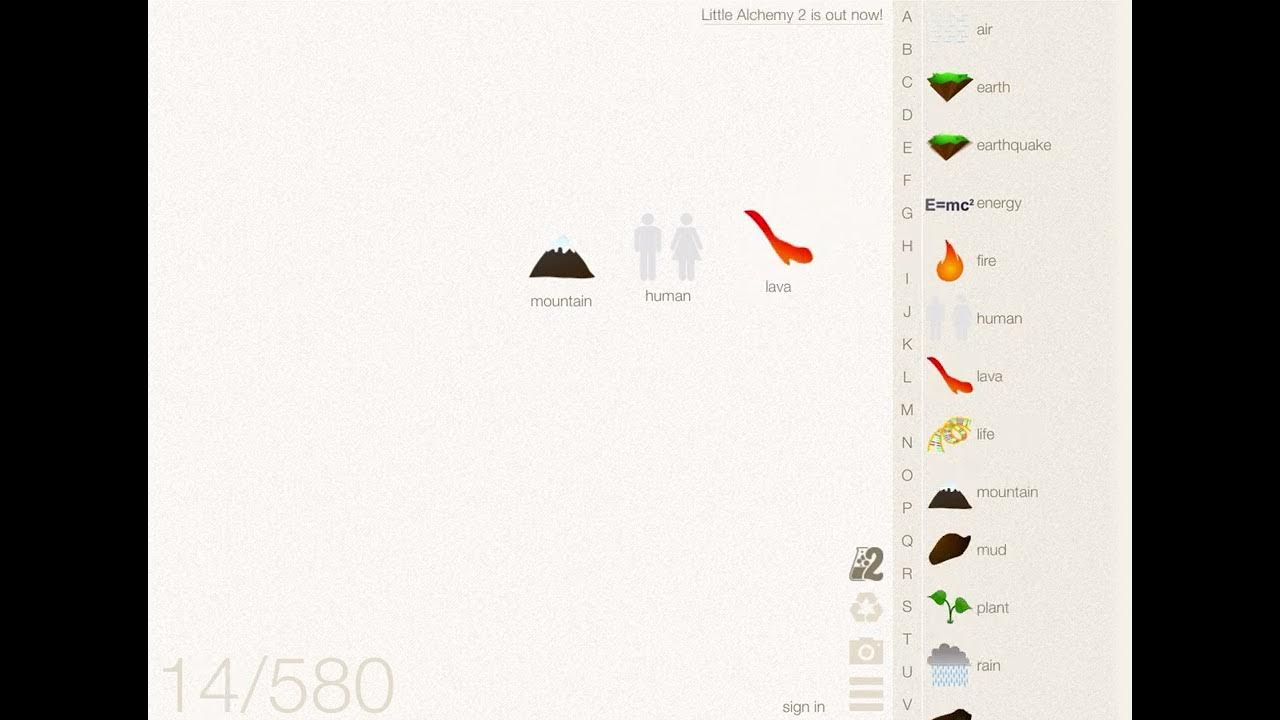 Little Alchemy Yeti YouTube