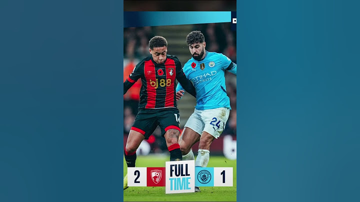 Bournemouth end Manchester City 32 game unbeaten run in the Premier League