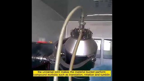 SYH type three-dimensional motion mixer