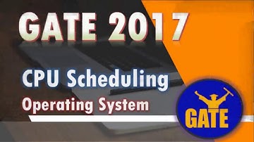 Preemptive SRTF Scheduling| Previous year GATE 2017 Question |CPU Scheduling| Operating System
