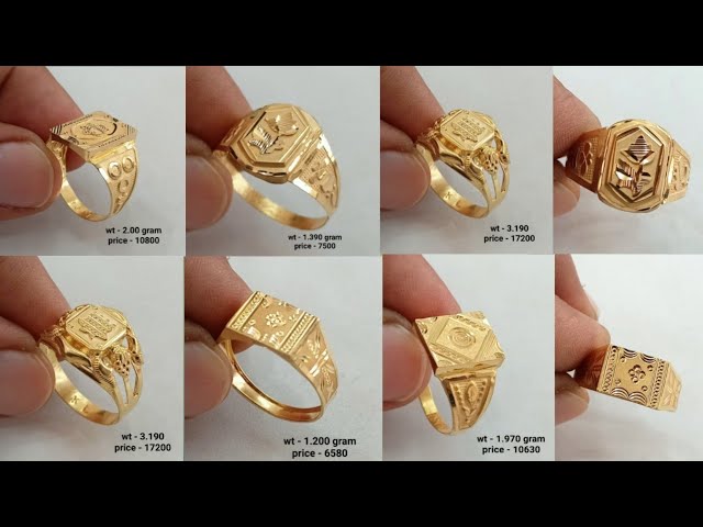 Self Crafted Men Gold Ring