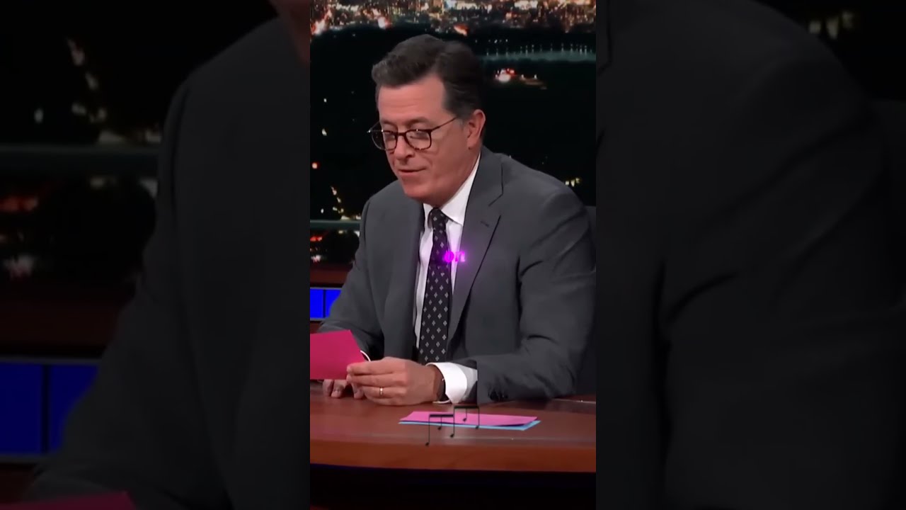 NICKI MINAJ Raps With Stephan Colbert In EPIC Surprise Performance 