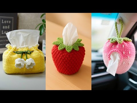 Prestige Signature Crochet Tissue Box Cover ✨ | Elite Handmade Home Décor Trends 2026