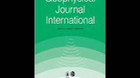 Geophysical Supplement to Monthly Notices | Wikipedia audio article