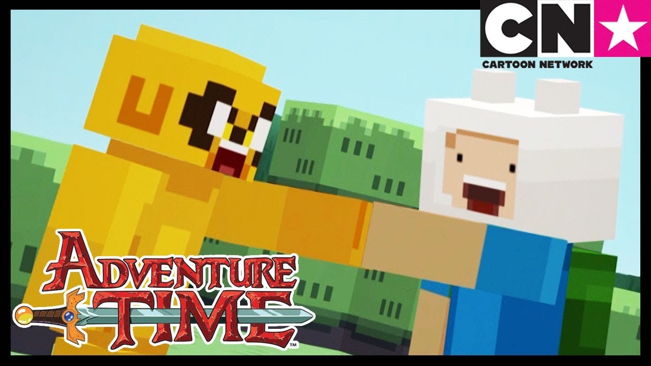 Adventure Time Minecraft | Cartoon Network - YouTube