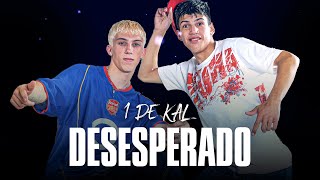 Miniatura de vídeo de "1 de Kal - Desesperado | Video Lyrics"