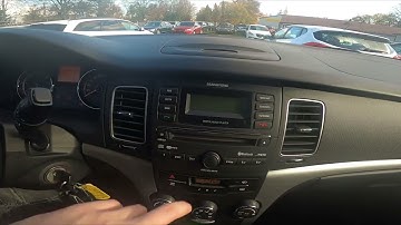 How to Turn Radio On or Off in Ssangyong Korando III ( 2010 – 2016 ) - Enable or Disable Radio