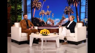 Justin Timberlake reveals how his friendship with Ellen DeGeneres began as he makes his 24th and fin