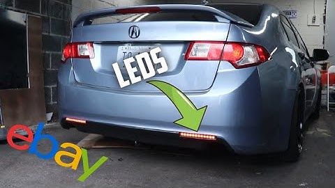Tsx LED Reflectors! ( Install )