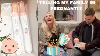 Telling My Family I Am Pregnant  Pregnancy Journey