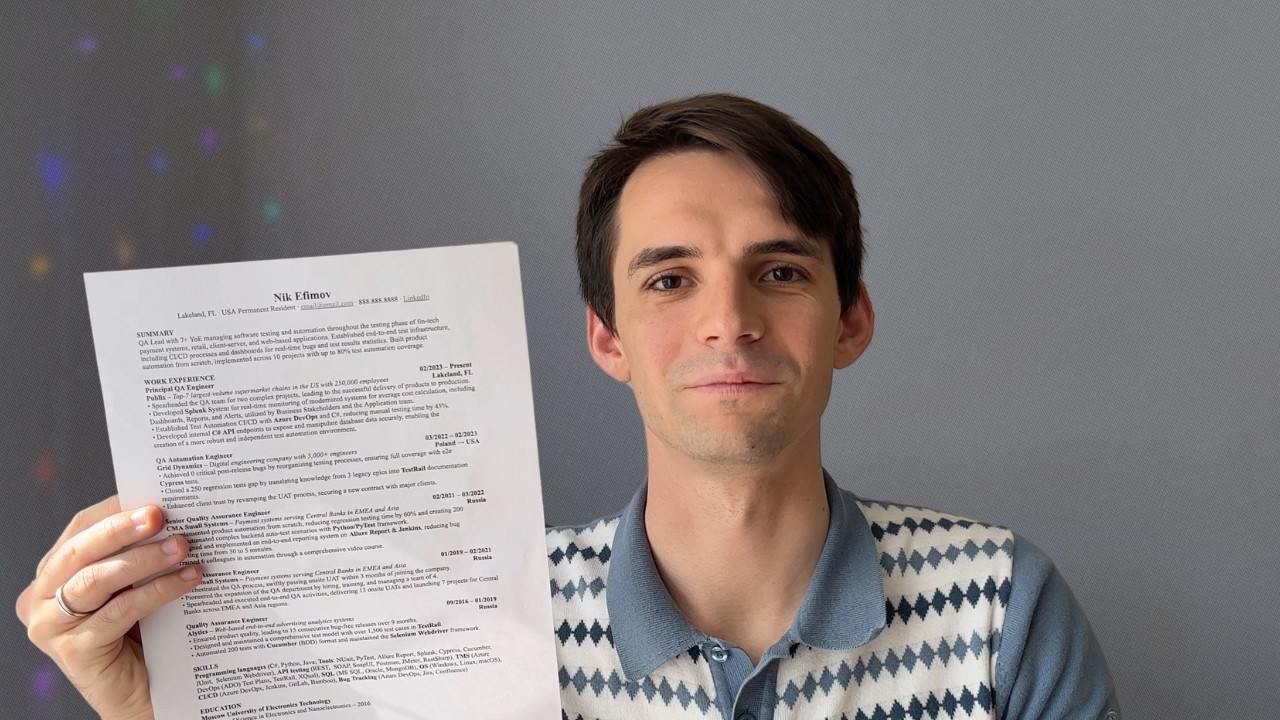 Всё что нужно знать про резюме для США