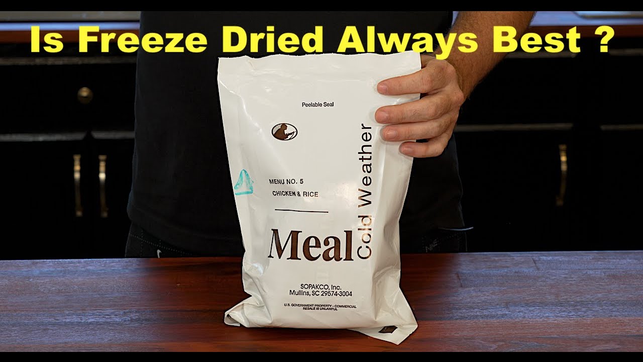 MRE REVIEW US Army 2019 Meal Cold Weather Menu 5 Chicken And Rice YouTube mre-review-us-army-2019-meal-cold-weather-menu-5-chicken-and-rice-youtube