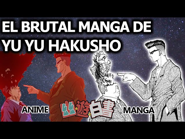 ¿Qué tan brutal es el anime de Yu Yu Hakusho? class=