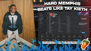 How TAY KIETH Makes HARD MEMPHIS BEATS For Key Glock, Moneybagg Yo | FL Studio Tutorial