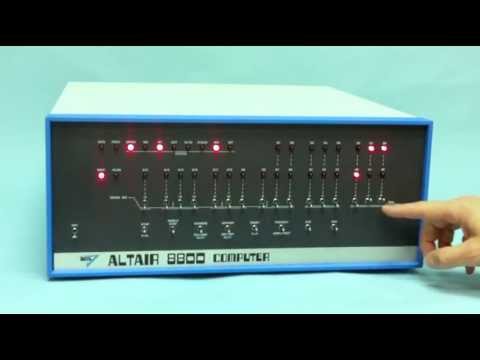 Altair 8800 - Video #1 - Front Panel Introduction
