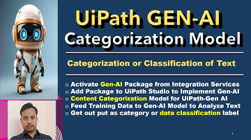 UiPath Tutorial, How to use Gen AI in UiPath RPA, UiPath Gen AI Text Categorization, Classification