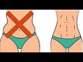 Cómo tener un vientre plano, reducir cintura, eliminar barriga