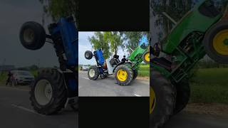 Johndeer Vs Sonalika power testing in tochan 😱 Nishu deshwal Jaat #shorts #automobile