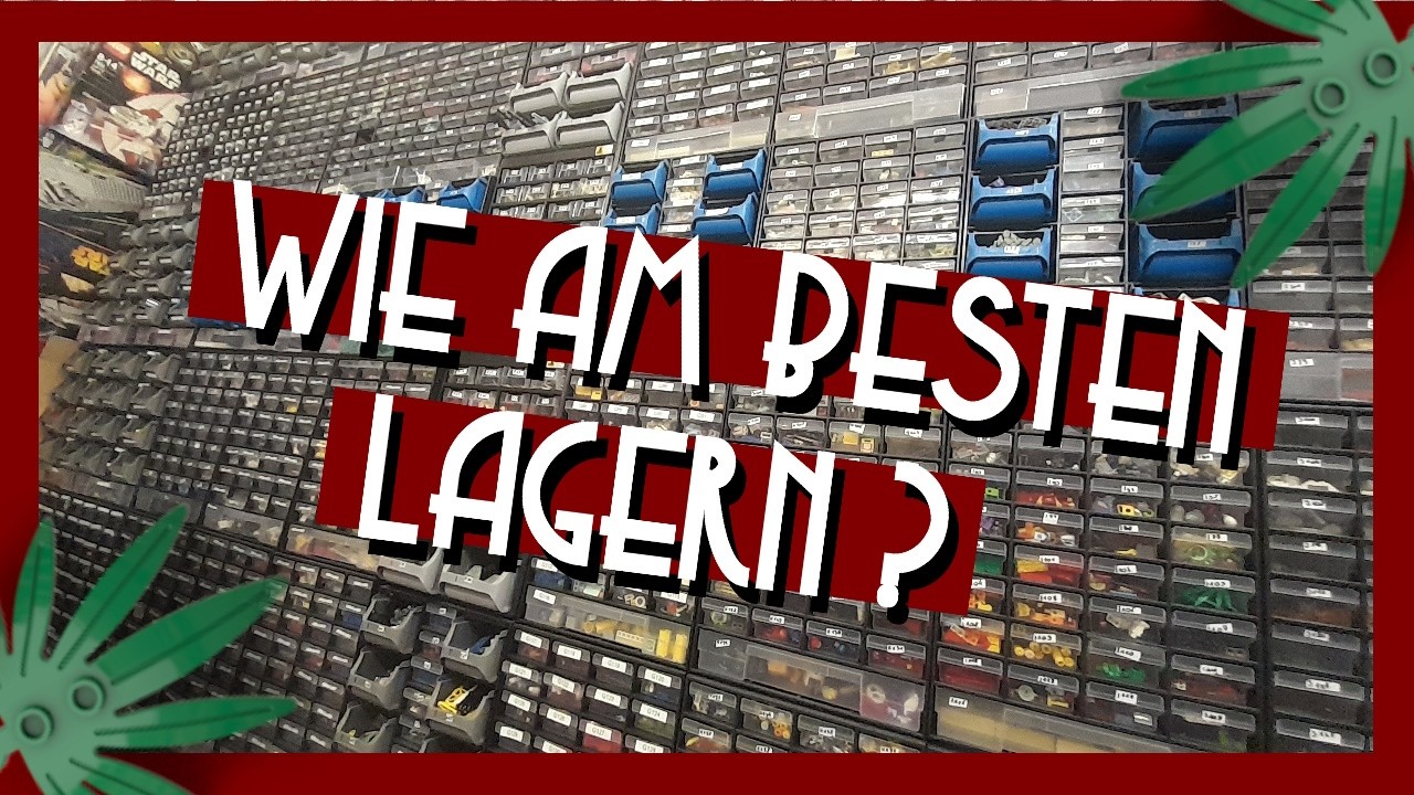 So organisiere ich 100.000+ LEGO Teile für meinen BrickLink Shop