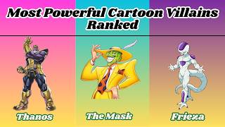 Top 20 Most Powerful Cartoon Villains 😈🔥 | Ultimate Villain Power Ranking (2026)
