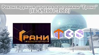 Реконструкция шпигеля программы "Грани" (ТВ-6, 2001-2002)