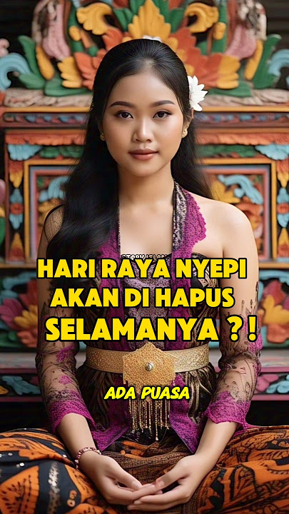 Hari Raya Nyepi di Bali Salam Toleransi 🙏 #short