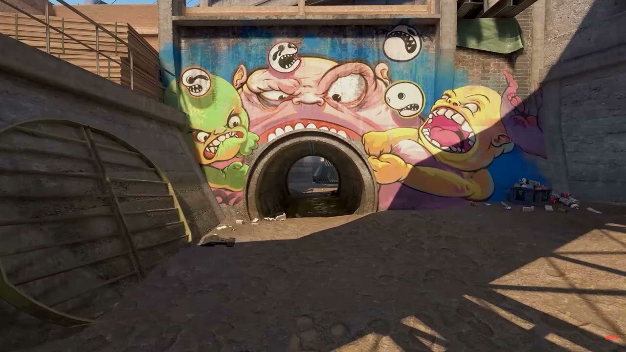 csgo/cs2 overpass techno loop - no muffle