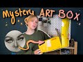 Lanaarts23 hat mir ein pckchen da gelassen  mystery art box unboxing